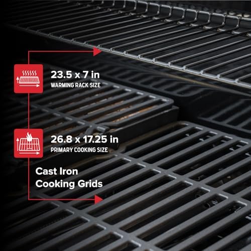 Nexgrill Dual Fuel 4-Burner Gas Grill, Side Burner and Griddle Insert - Image 4