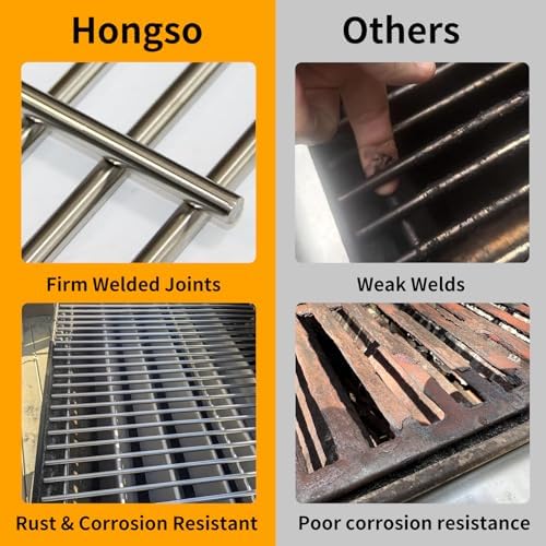 Hongso SUS304 Grill Grates 66089 for Weber Genesis II S/E-435 Genesis 2 400 - Image 7