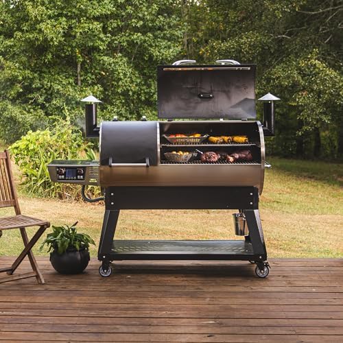 recteq DualFire 1200 double chamber pellet smoker, BBQ, Wi-Fi smart grill | Grill + Grill Cover bundle - Image 7