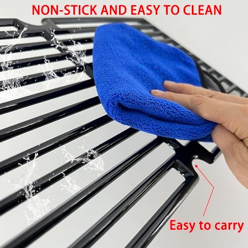 Parts DC118 Cast Iron Cooking grid Replacement for Brinkmann 810-1415-F, 810-1470, 810-8300, 810-8300-F, for Grill King 810-9325-0, set of 3 Cooking Grate (17 5/8" x 27 7/8") - Image 6