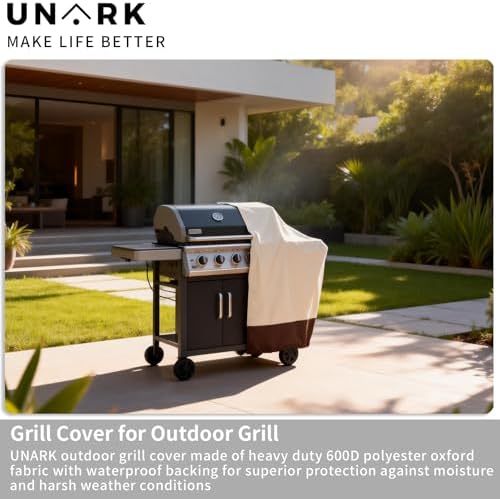 80 Inch Extra Large Grill Cover for Outdoor Grill Covers Heavy Duty Waterproof, Outdoor Kitchen XL Grill Cover Suitable for for Weber Summit, Genesis, Charbroil, Nexgrill, 80" L X 27" W X 47" H - Image 5
