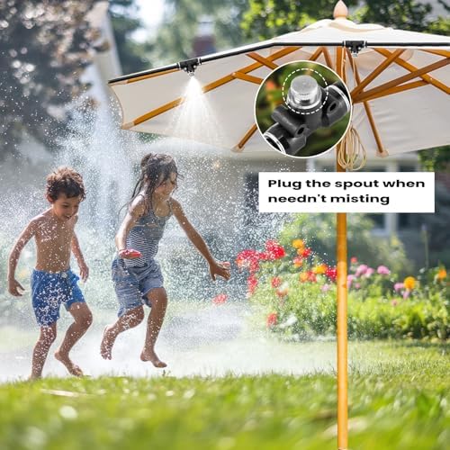 15Pcs Brass Misting Nozzle Plugs for Outdoor Spray Cooling System - Image 5