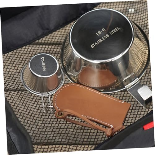 2pcs Outdoor Table Folding Storage Mesh Laundry Bag Hanging Basket for Sundries - Image 7
