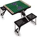 PICNIC TIME NCAA North Carolina Tar Heels Folding Picnic Table - Camping Table - Outdoor Table with Umbrella Hole by PicnicTimeFamilyofBrands