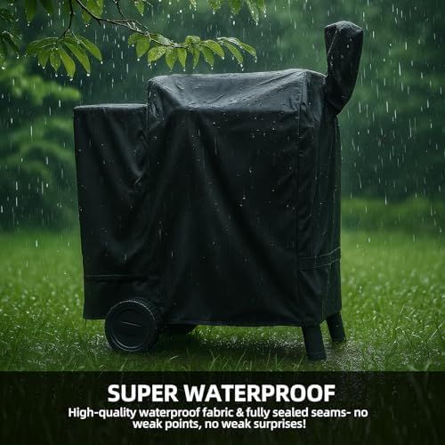 Pellet Grill Cover for Traeger Pro 22 & 575 Smoker, Waterproof, Cover Only - Image 3