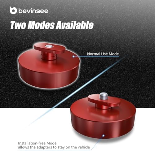 Bevinsee 4pcs Lifting Jack Pads Pucks Heavy Duty Aluminum - Image 3