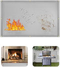 3' X 2' Grill Heat Shield for Deck Railing, Fireproof Heat Shield for Grill by Unknown