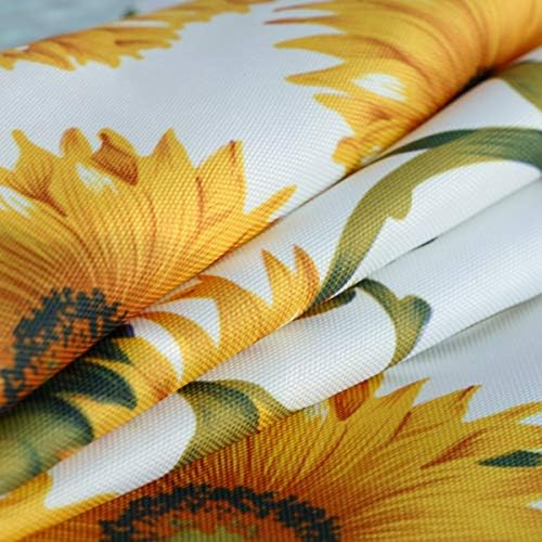 EHouseHome Outdoor Indoor Tablecloth with Umbrella Hole for Oval Table,Waterproof Patio Cloths, Spring/Summer Table Covers with Zipper for Backyard Circular Table/BBQs/Picnic,60 x 84 inches - Image 5