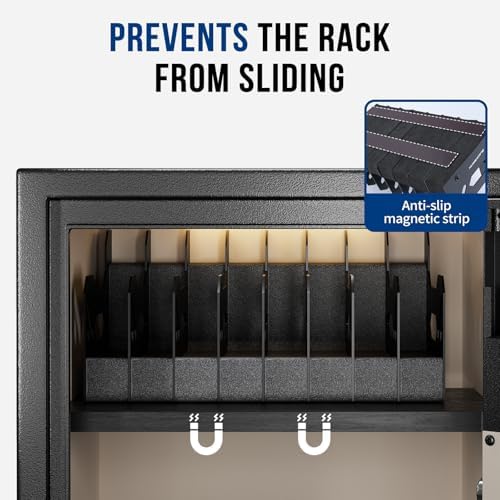 BlackSmith Foam Pistol Rack for Gun Safe Gun Accessories Storage Firearm Handgun Rack Revolver Pistols Holder - Image 4