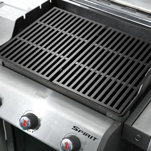 Spirit E310 Grill Parts Replacement Kit, 7636 Flavorizer Bars & 7638 Grates for Weber Spirit & Spirit II 300 Series E310 E320 E330 S310 S320 S330 (Front Control), 15.3" Heat Plates, 17.5" Grates - Image 4