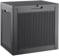 KAMABOKO Outdoor Storage Box, 30 Gallon Deck Box Outdoor Waterproof Small by KAMABOKO