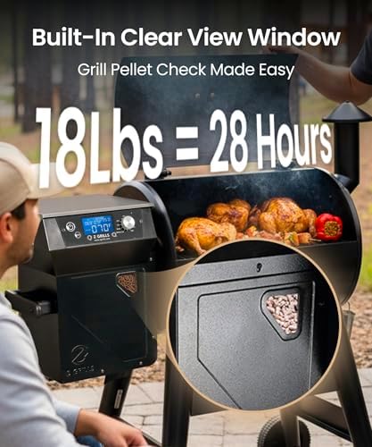 Z GRILLS 450E Pellet Smoker Grill, PID 3.0, 180-450°F Temperature - Image 6