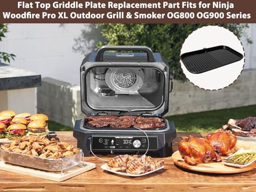 Grill Griddle Plate for Ninja Woodfire Pro XL Connect OG900 OG800 Series - Image 4