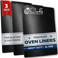 Cooks Innovations Non-Stick Oven Liner 3 Pack BPA-Free Heat Resistant Mat by CooksInnovations