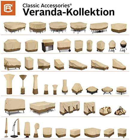 Classic Accessories Veranda Water-Resistant 64 Inch BBQ Grill Cover - Image 5