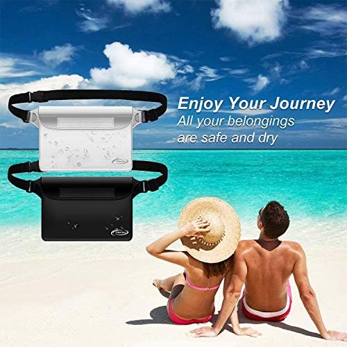 AiRunTech Waterproof Fanny Pack,Phone Pouch Dry Bag for Passport Wallet Purse,Floating Waterproof Bags for Travel Beach Swimming Kayaking Boating Cruise Accessories - Image 7
