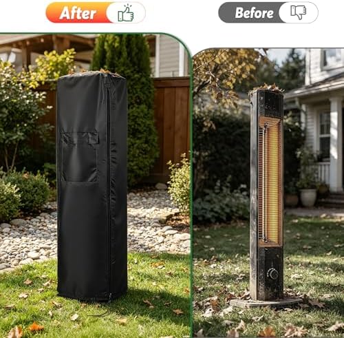 Patio Heater Covers for HAIMMY 42 Inch Heater - 10.2"L×12.6"W×41"H - Image 7