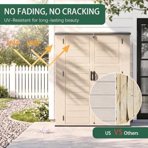 Outdoor Storage Shed for Patio - Image 4