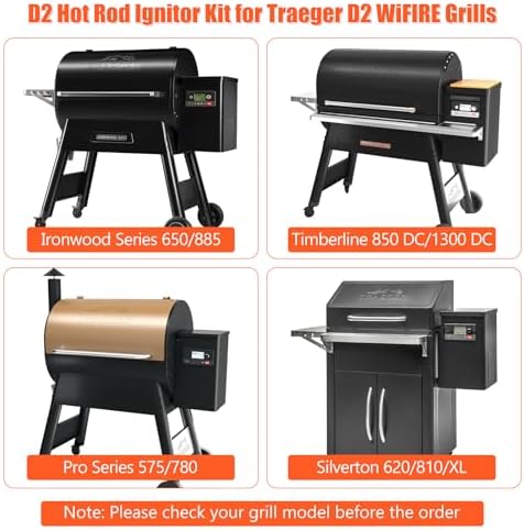 D2 Hot Rod Igniter Replacement for Traeger Pro 575 & 780, KIT0255 Ignitor - Image 2