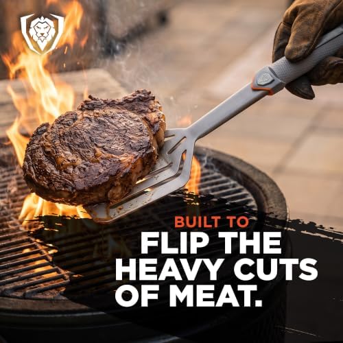 Dalstrong 18" BBQ Grill Spatula - Titanium Nitride Stainless Steel - Image 3