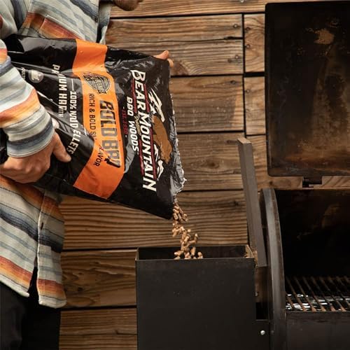 Bear Mountain Bold Wood Pellets for Smoker and Grill, 20lb Bag, 2-Pack - Image 6