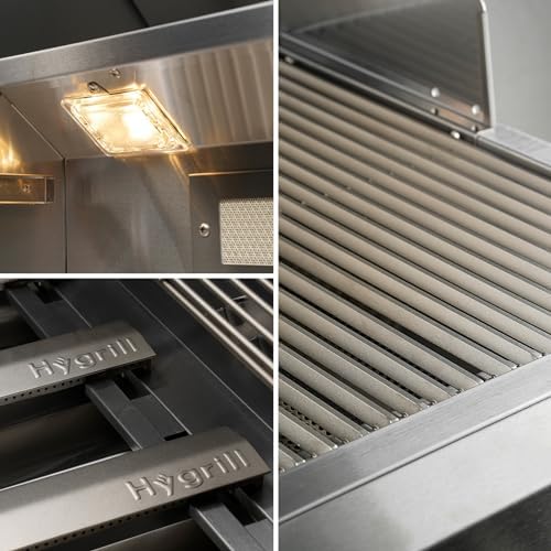 Hygrill Premium XTR 40-Inch Built In Grill, Stainless Steel 5-Burner Grill - Image 5