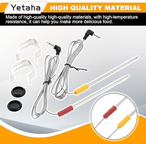 Yetaha Grill Thermometer, Meat Probe Replacement for Pellet Smoker Grill - Image 3