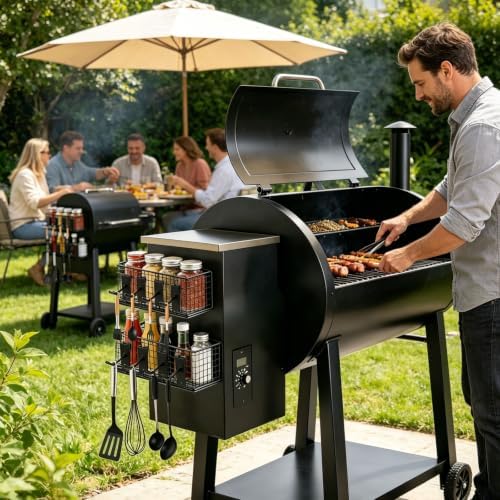 2 Pack Magnetic Storage Bin for Traeger Grills - Image 7