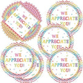 40pcs We Appreciate Your Party Supplies,include 20 Dessert plate and 20 Napkin,Teacher Appreciation We Appreciate You Party Plate Napkin Set,Used for Be Thankful to Teacher Doctor Party Decoration by Egami