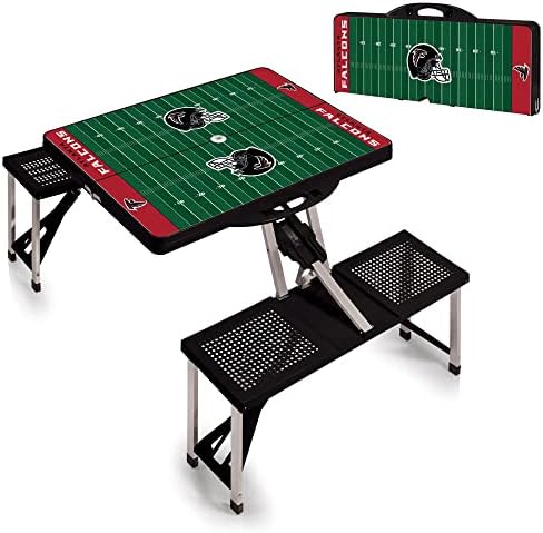 Picnic TIME NFL Football Field Folding Picnic Table, Camping Table, Outdoor Table with Umbrella Hole - Image 4