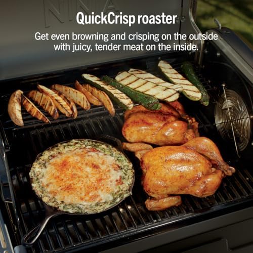 Ninja FlexFlame Grill & Smoker, Electric & Propane, 5-in-1, Black,PG301BK - Image 5