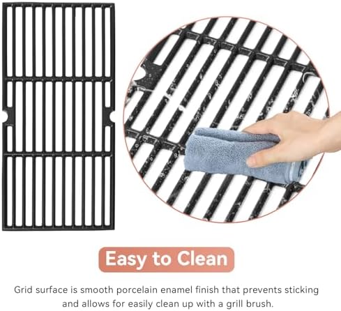 15202029 Cast Iron Grill Grates for Oklahoma Joe's Longhorn Combo, 2 Pack - Image 4