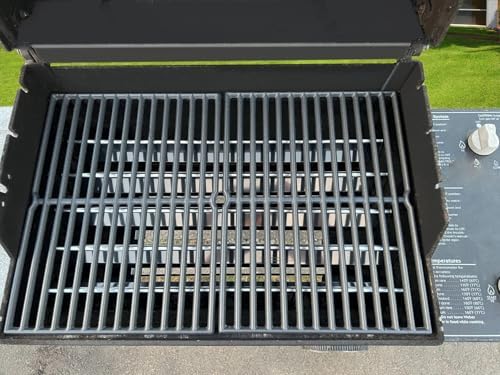 Leship 15 inch Grates for Weber 7522 Spirit E/S 200 E/S210 Spirit 500 Genesis Silver A, Cast Iron Cooking Grid for 7523 7521 65904 65905 (15 x 11 1/4) 2PCS - Image 3