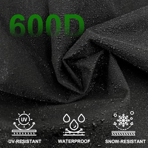 Outdoor Grill Cover Fits Royal Gourmet CD1824M Charcoal Grill, Waterproof 600D Heavy Duty Barrel Grill Cover, Fade Resistant & Rip-Proof BBQ Grill Covers for CD Series. - Image 4