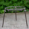 Campfire Tripod,Camping Pans Open Fire Tripod Campfire Camping Backyards Patios Pot Stand Camping Tripod for Cooking by HAORIZISHOP