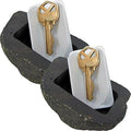 Hide a Key Outside Fake Rock - Looks & Feels like Real Stone - Safe for Outdoor Garden or Yard, Spare Key Storage, Weatherproof Key Holder, Blends with Landscaping by Rampro by RamPro