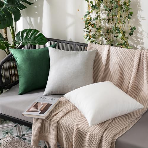 MIULEE Decorative Outdoor Pillow Covers Christmas 12x20 Emerald Green - Image 4