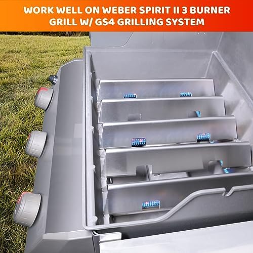 Uniflasy 15.3" Flavorizer Bars for Weber Spirit E310 & GS4 Spirit II 300 - Image 4