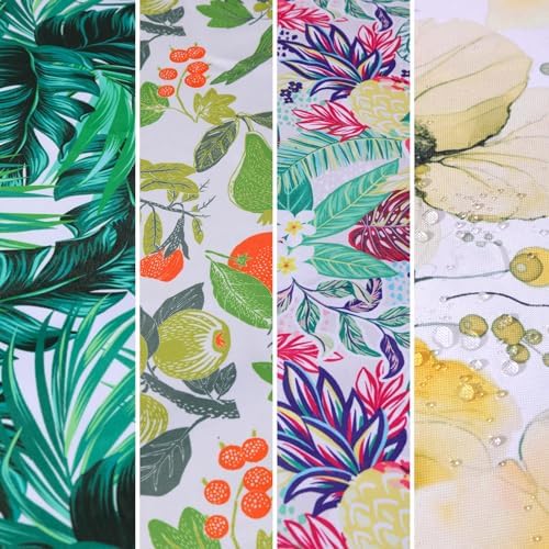 SUQ I OME Patio Tablecloth, Palm Tree, 60'' Round with Zipper - Image 6