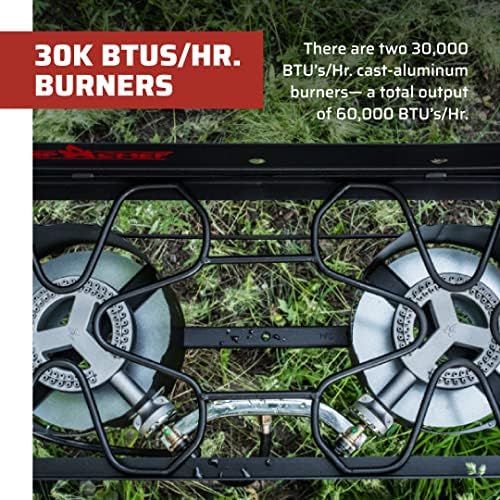 Camp Chef Explorer 2-Burner Outdoor Camping Stove – 60,000 Total BTUs - Image 5