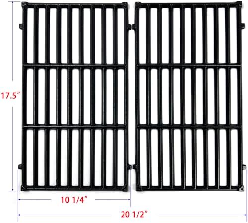DC131 17.5" 7637 Cast Iron Grill Grates Replacement for Weber Spirit 200 Series, Spirit E-210 S-210, Spirit II 210 Series (2017 and Newer) Gas Grills (with Front-Mounted Control Panels) - Image 2