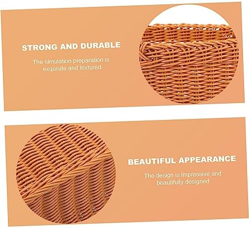 Rural Style Plastic Storage Basket, Portable Handheld Picking - Image 3