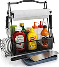Grill Caddy for Outdoor Kitchen, Picnic Basket, BBQ by Unknown