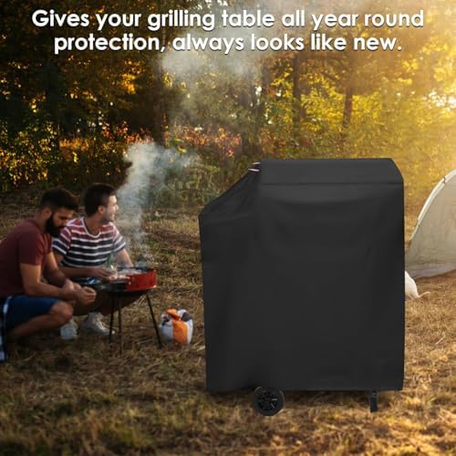 Grill Cover for Royal-Gourme-t CD1824M 24-Inch Charcoal Grill - Image 7