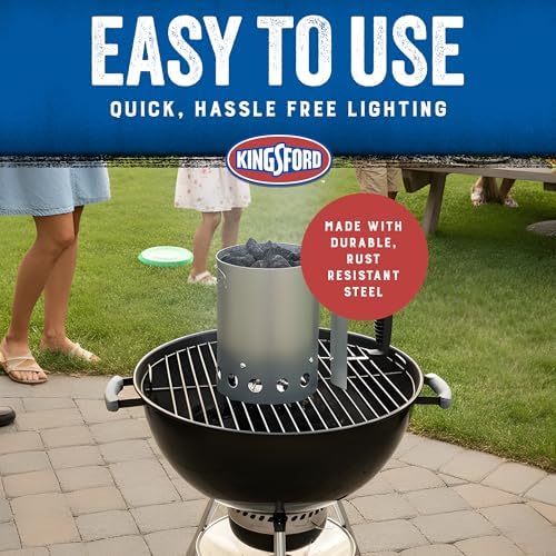 Kingsford Compact Charcoal Chimney Starter for Grills and BBQs - Image 3
