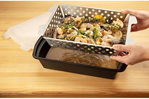 Cuisinart CMT-200 Marinade and Grilling Basket Set, Stainless Steel - Image 5