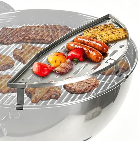 Warming Cooking Rack for Weber 22 Inch Kettle Charcoal Grill Accessories by GrillAce