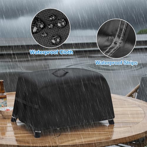 Tabletop Grill Cover for Char Broil Portable 240 Liquid Gas Grill - Image 4