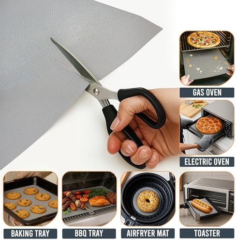 Oven Liners for Bottom of Oven - 17"x 25" Large Heavy Duty Non-Stick 3 Pack - Image 5