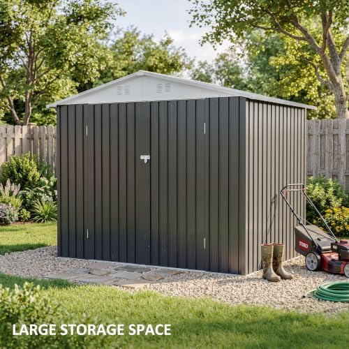 WKM 6x8 FT Outdoor Storage Shed - Image 5